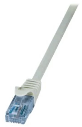 LOGILINK CP3062U LOGILINK - Komutacinis kabelis Cat.6A 10GE Home U/UTP EconLine pilkas 3,00m