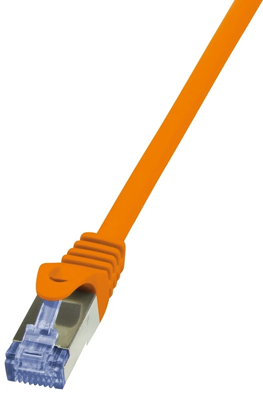 LOGILINK CQ3018S LOGILINK -Komutacinis kabelis Cat.6 S/FTP PIMF PrimeLine oranžinis 0,25m