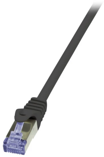 LOGILINK CQ3123S LOGILINK - Patchcord Cat.6A 10G S/FTP PIMF PrimeLine 30m juodas