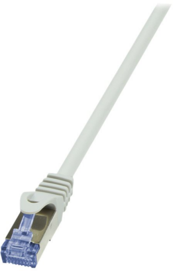 LOGILINK CQ4022S LOGILINK - Patch kabelis Cat.6A, pagamintas iš Cat.7, 600 MHz, S/FTP PIMF raw, 0,5m