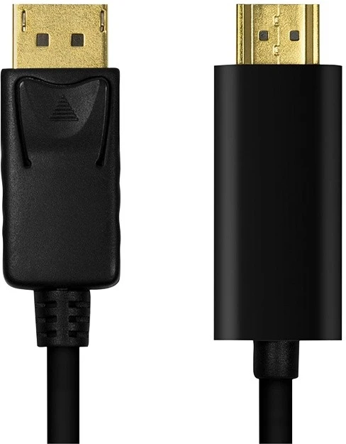 LOGILINK CV0128 LOGILINK - DisplayPort laidas, DP 1.2 iki HDMI 1.4, juodas, 3m