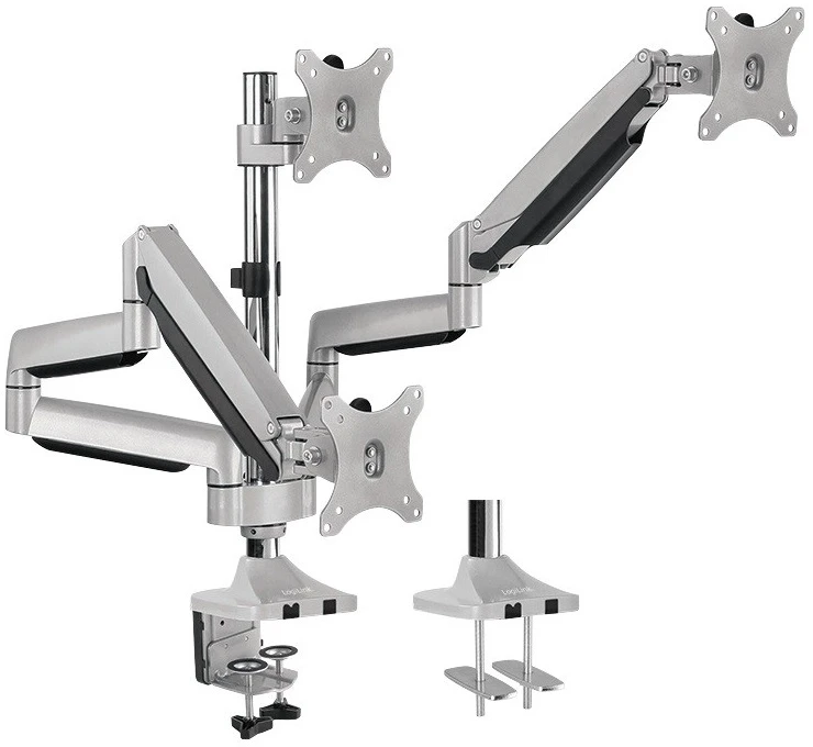 LOGILINK trigubas 13–32" monitorių laikiklis iš aliuminio