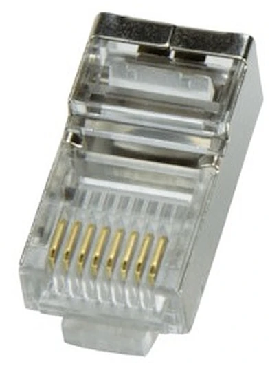 LOGILINK MP0003 LOGILINK - Modulinis kištukas CAT5e ekranuotas 100 vnt.