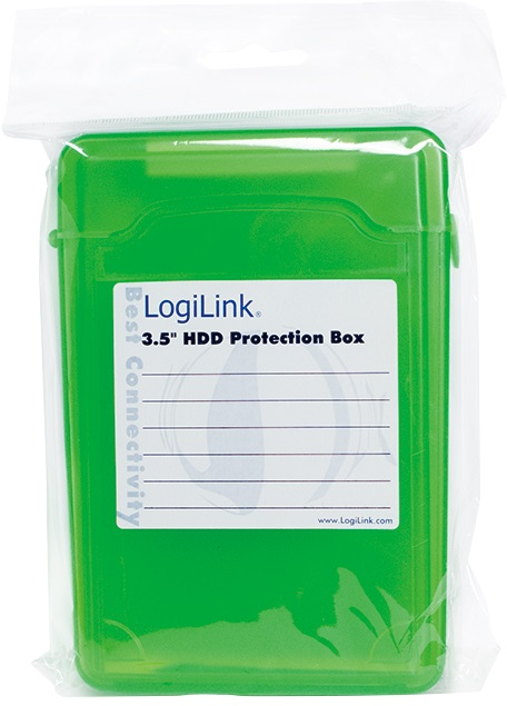 LOGILINK UA0133G LOGILINK - Dėžutės apsauga nuo HDD3.5 žalias