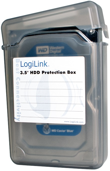 Prisijungti | LogiLink UA0133B apsaugos dėžutė 3,5 colio kietajam diskui Juodas