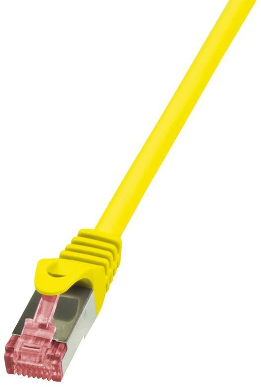 LOGILINK CQ2027S LOGILINK – Patchcord Cat.6 S/FTP PIMF PrimeLine 0,5m Geltona
