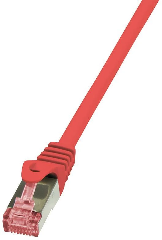 LOGILINK CQ2034S LOGILINK – Patchcord Cat.6 S/FTP PIMF PrimeLine 1,00m Raudona
