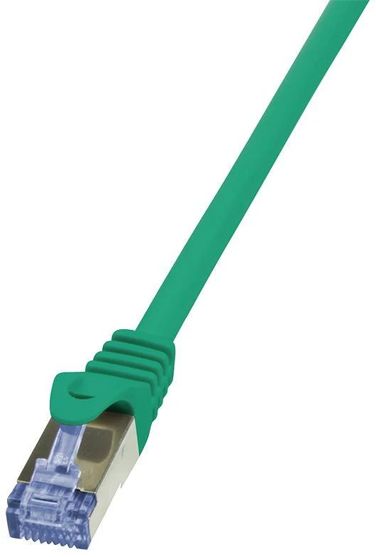LOGILINK CQ3025S LOGILINK - Komutacinis kabelis Cat.6A 10G S/FTP PIMF PrimeLine žalias 0,50m