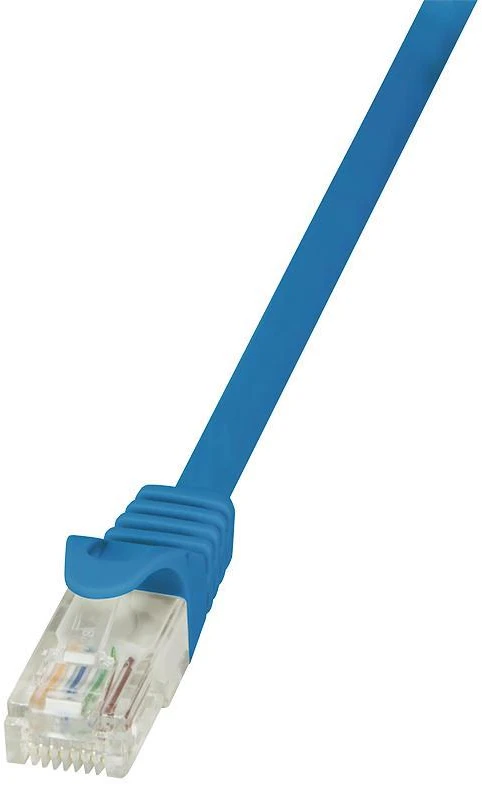 LOGILINK CP2036U LOGILINK – Patchcord Cat.6 U/UTP EconLine 1,00m Mėlyna