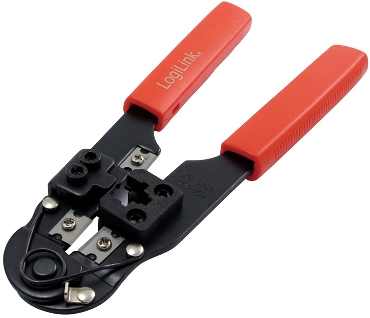 LogiLink Prisijungti | Presavimo įrankis RJ45 su metalo pjaustytuvu