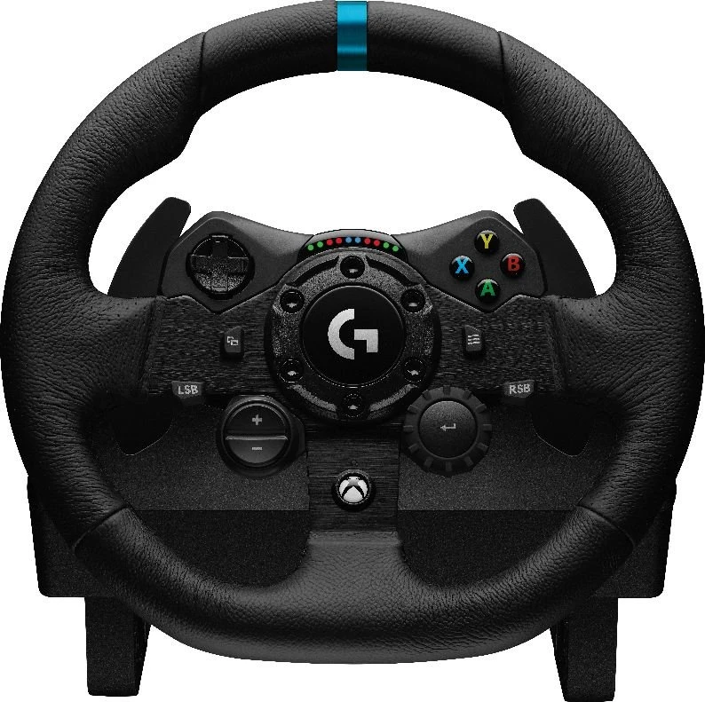 Logitech G923 TRUEFORCE simuliacinis lenktynių vairas su pedalais, skirtas Xbox Series X/S /Xbox One/PC