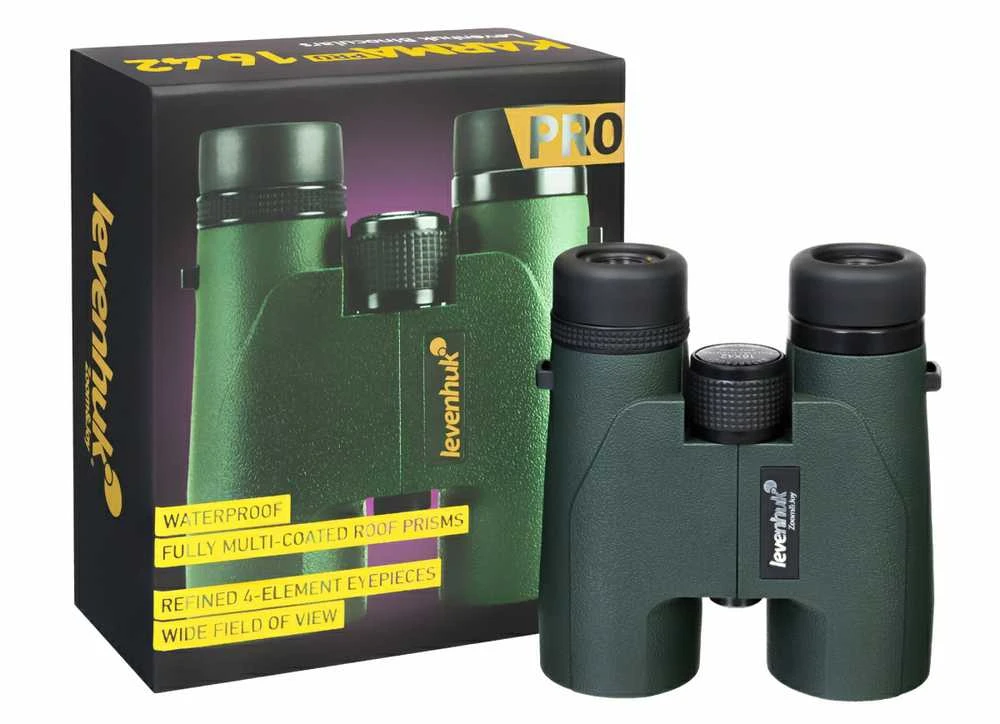 Levenhuk Karma PRO 16x42 Neperšlampami Universalūs žiūronai