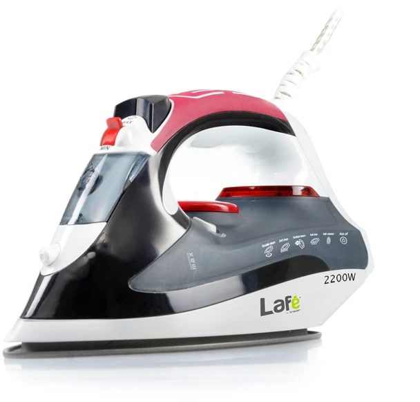 Lafe Garinis lygintuvas LAF02b juodos ir raudonos spalvos