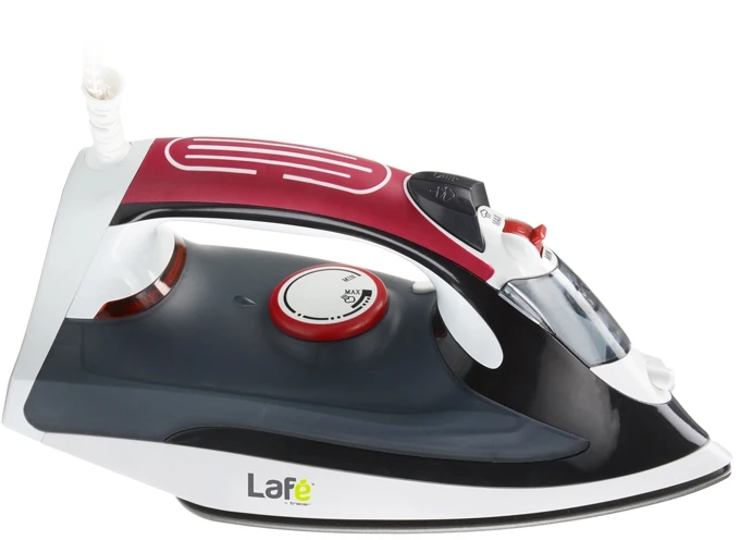 Lafe Garinis lygintuvas LAF02b juodos ir raudonos spalvos