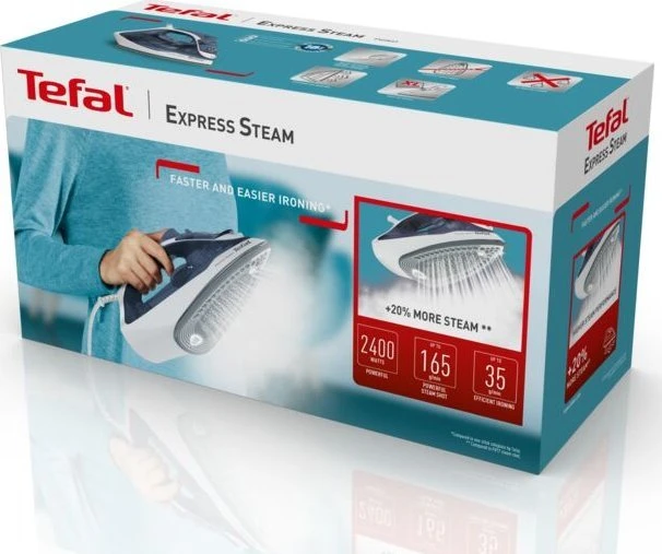 Tefal Garų lygintuvas Express Steam (FV2837E0)