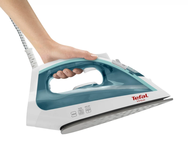 Tefal Virtuo FV1710 lygintuvas Garinis lygintuvas Žalia, Balta 1800 W