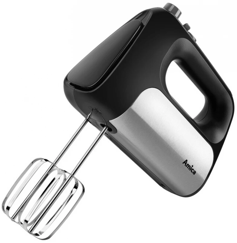 Plakiklis Amica MDT 1026 500 Watt Hand Mixer Juodas Sidabrinis