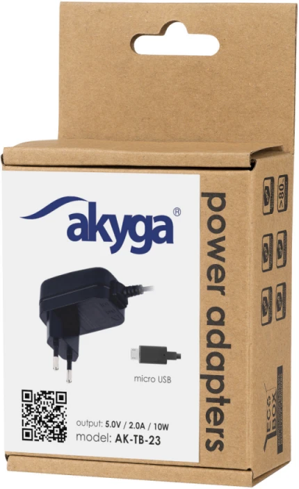 Maitinimo šaltinis Akyga AK-TB-23 microUSB 5V/2A