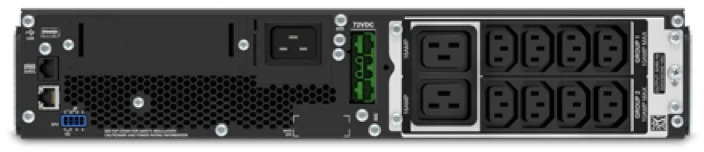 Apc „Smart-UPS SRT“ 3000 VA / 2700 W RM 230 V prijungtas, 4 min. esant pilnai apkrovai