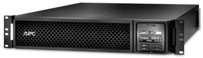 Apc „Smart-UPS SRT“ 3000 VA / 2700 W RM 230 V prijungtas, 4 min. esant pilnai apkrovai