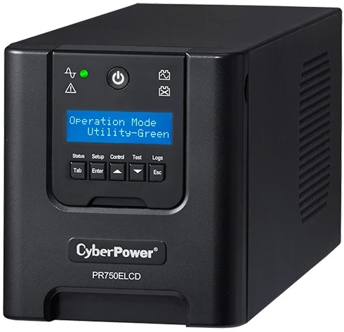 CyberPower Cyber Power UPS PR750ELCD 675W bokštas (IEC C13)