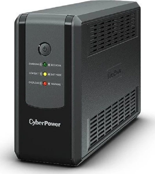 CYBERPOWER UT650EG Line-Interactive 650VA LED AVR Output 3 Schuko juodas