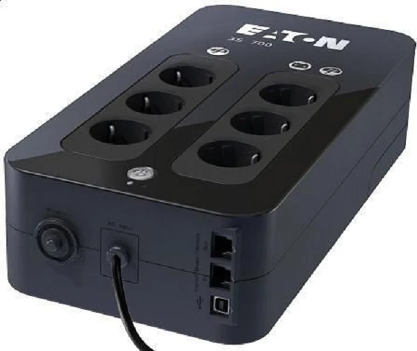 Apc Eaton 3S700F nepertraukiamo maitinimo resursai (UPS) Budėjimo režimas (neprisijungus) 700 VA 420 W 8 AC išvestis(ys / čių)