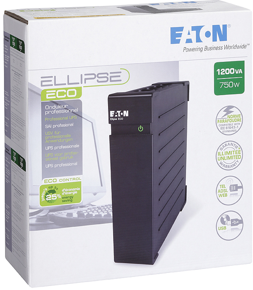 UPS Eaton Ellipse ECO 1600 USB FR