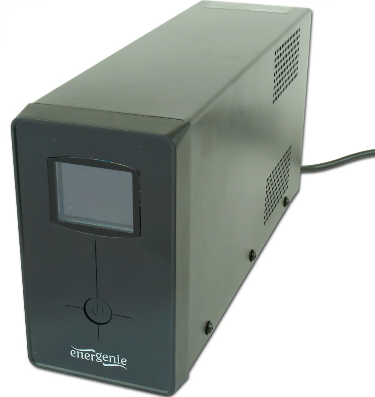 Gembird Energenie | UPS su USB ir LCD ekranu, Juodas | 850 VA | 220 V