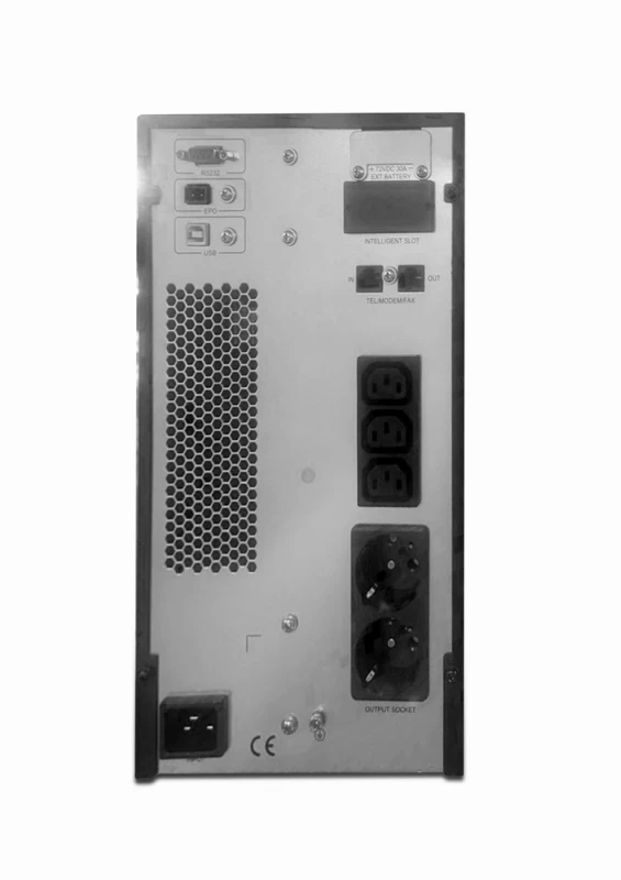 GEMBIRD EG-UPS-PS3000-02 UPS Energenie 3000VA Pure sine 3x Schuko 3x IEC 230V OUT USB-BF LCD Ekranas