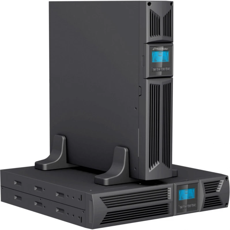 POWERWALK VI 1500 RT LCD HID Power Walker UPS Line-Interactive 1500VA, 19 2U, 8x IEC, RJ11/RJ45, USB, LCD
