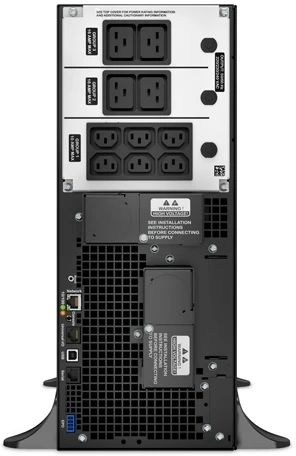 APC Smart-UPS On-Line Dviguba konversija (prisijungus) 6000 VA 6000 W 10 AC išvestis(ys / čių)