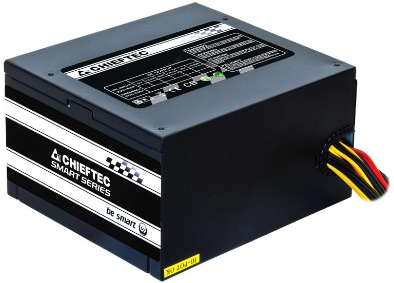 CHIEFTEC PSU 500W 12CM FAN ACTIVE PFC ATX12V V2.3 80+ EFEKTYVUMAS (SU MAITINIMO LAIDU)