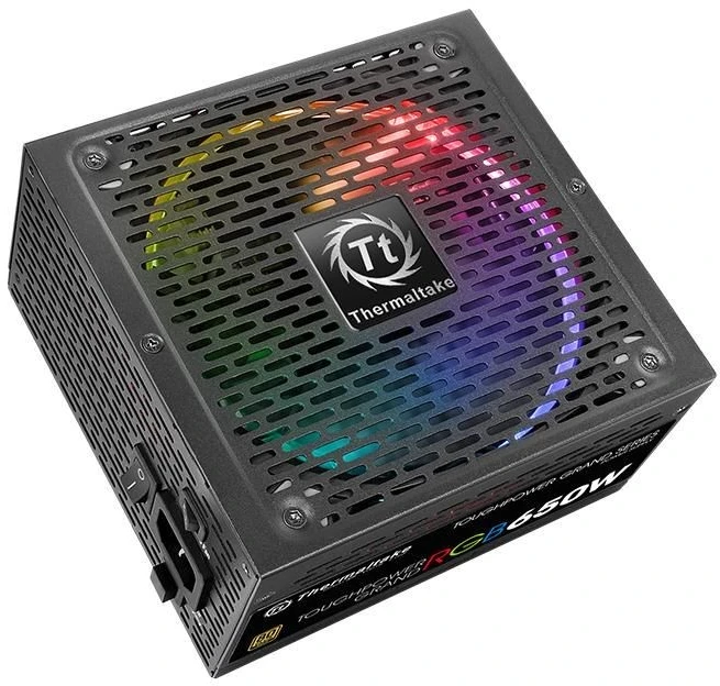 Maitinimo šaltinis Thermaltake Maitinimo šaltinis Toughpower Grand RGB Sync 650W Mod. (80+ Gold, 4xPEG, 140mm)