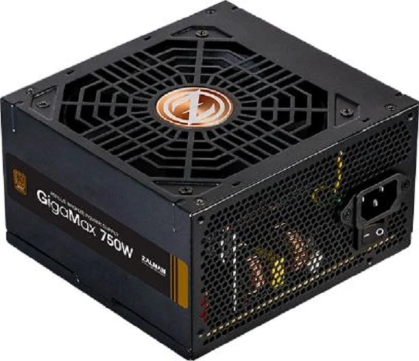 Zalman ZM750-GVII maitinimo blokas 750 W 20+4 pin ATX ATX Juoda