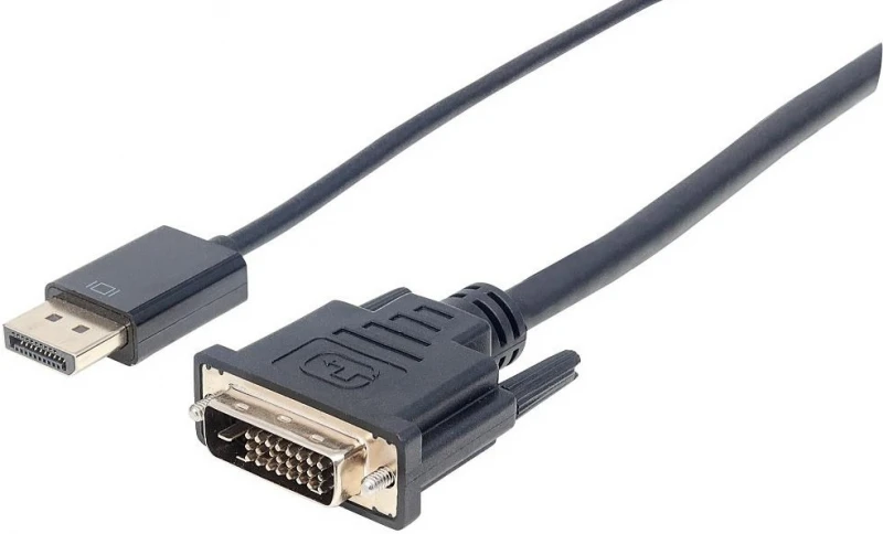 Manhattan DisplayPort – DVI-D kabelis 3m juodas (152136)