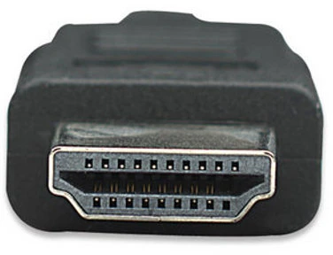StarTech MANHATTAN 323215 Manhattan Monitorius Cable HDMI/HDMI 1.4 Ethernet 2m Juodas Nikeliuoti kontaktai