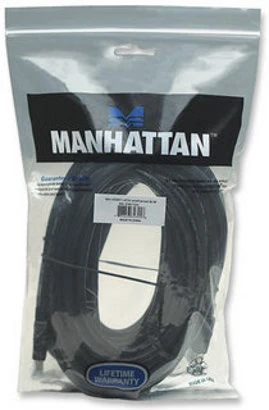 StarTech MANHATTAN 323215 Manhattan Monitorius Cable HDMI/HDMI 1.4 Ethernet 2m Juodas Nikeliuoti kontaktai
