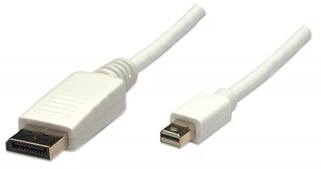 StarTech Manhattan 324748 „DisplayPort“ kabelis 2 m Mini DisplayPort Balta