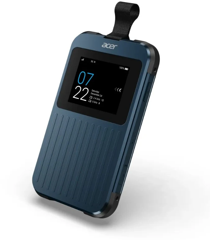 Maršrutizatorius Acer Enduro Connect M3 Wi-Fi 5G mobilusis viešosios interneto prieigos taškas | FF.G1QTA.001 | 802.11ax | Ethernet LAN (RJ-45) jungtys 0 | Tinklelio atramos Nr. | MU-MiMO Taip | 5G