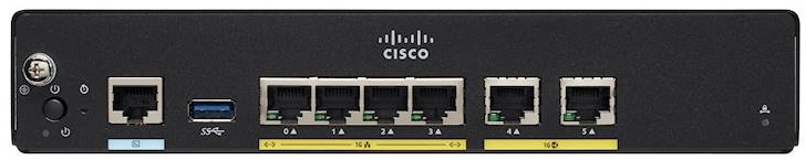 Šakotuvas CISCO 900 serijos integruotų paslaugų maršrutizatoriai