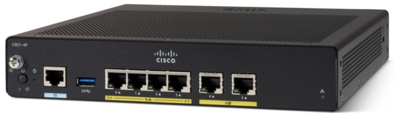 Šakotuvas CISCO 900 serijos integruotų paslaugų maršrutizatoriai