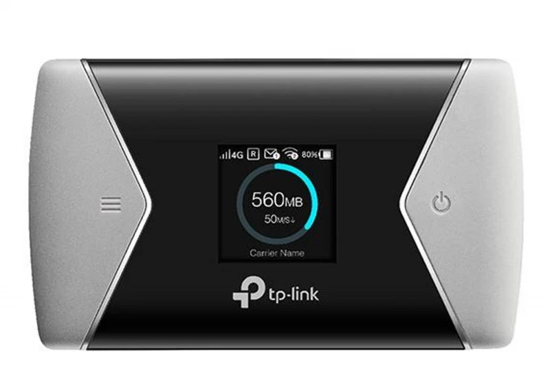 TP-LINK mobilusis 4G LTE WLAN Maršrutizatorius 600 MBs Dviejų dažnių Wi-Fi 4G Modemas SIM kortelės lizdas Micro SD lizdas 1,4 colio TFT ekranas 3000 mAH baterijos