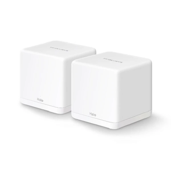 Maršrutizatorius TP-Link „Mercusys“ | AC1300 viso namo tinklinio „Wi-Fi“ sistema | „Halo H30G“ (2 vnt.) | 802.11ac | 400+867 Mbit/s | Ethernet LAN (RJ-45) jungtys 2 | Tinklo palaikymas: Taip | MU-MiMO: Taip | Ne, mobilusis plačiajuostis ryšys: