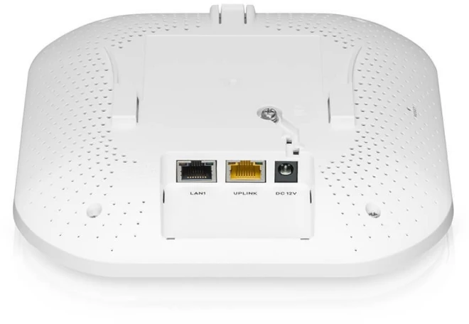 Maršrutizatorius ZYXEL NWA220-6E AX5400 2X2+4X4 MU-MIMO, DUAL Radijas 2.4 AND 5 OR 6 GHZ OPTION, 1X1G & 1X1/2.5 GB LAN PORT, POE+(802.3AT), STANDALONE/NEBULA CLOUD MANAGED