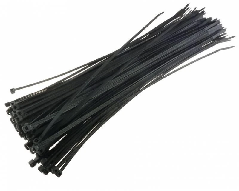 Goobay Techly 280 x 4.8mm kabelių tvirtinimo dirželis Nailonas Juoda 100 vnt