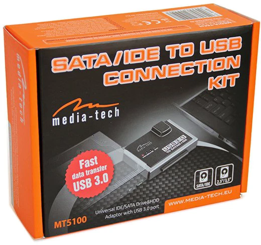 „Media-Tech“ MT5100 SATA/IDE PRIE USB 3.0 PRIJUNGIMO RINKINYS