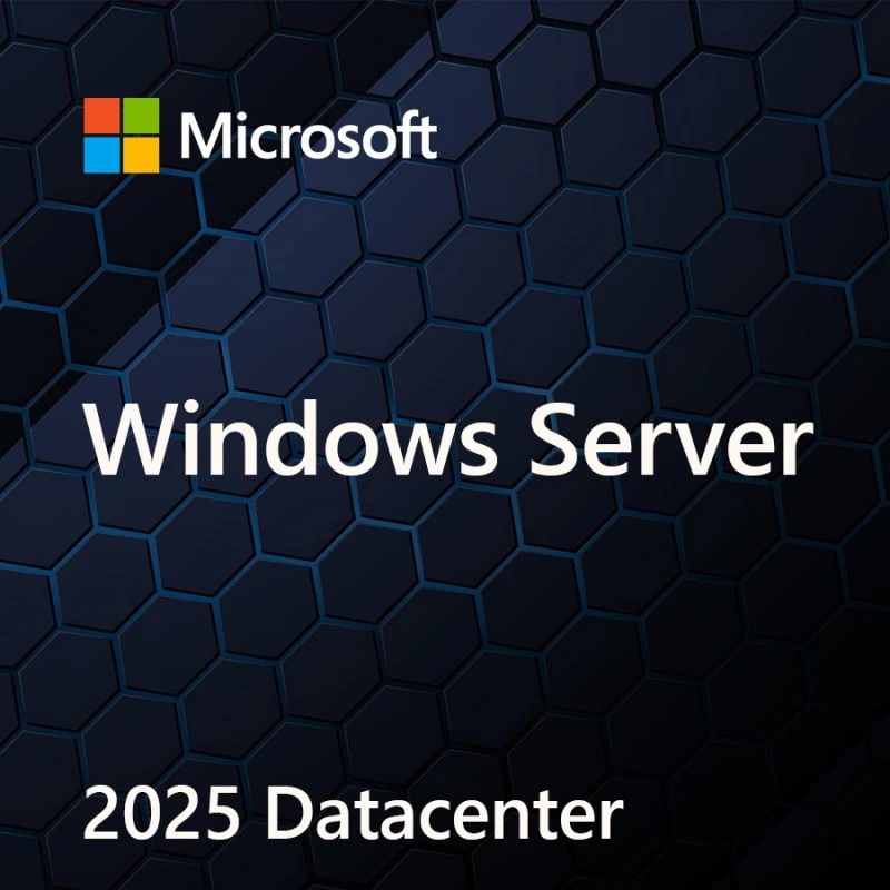 Microsoft Oem win svr duomenų centras 2025 pl x64 16core dvd ep2-25156