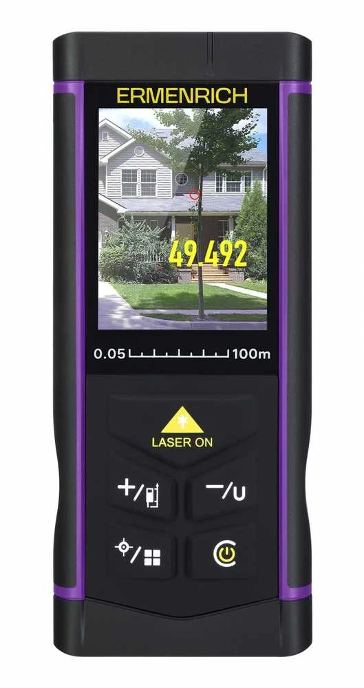 Ermenrich PRO LR100 lazerinis matuoklis, su kamera