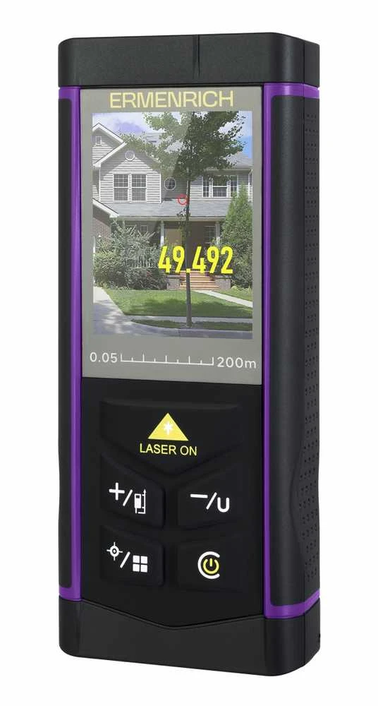 Ermenrich PRO LR200 lazerinis multimetras su kamera